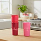 Set 4 Vasos Rosa Guinda 900 ml - Miniatura 3