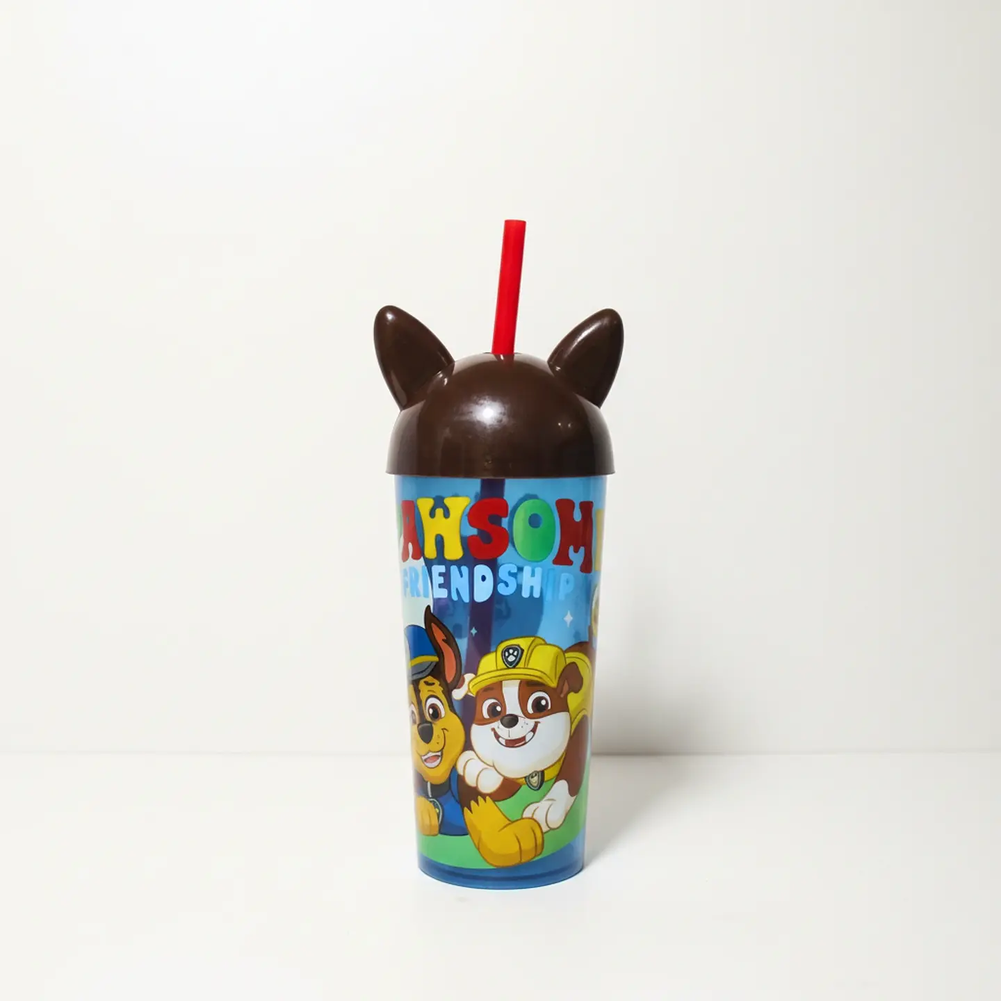 Vaso Paw Patrol 500ml con Popote  6