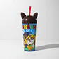 Vaso Paw Patrol 500ml con Popote  - Miniatura 1