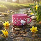 Taza de Cerámica Roja Hello Kitty Cap. 650 ml - Miniatura 6