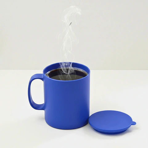 Taza Hermética Azul 450 ml