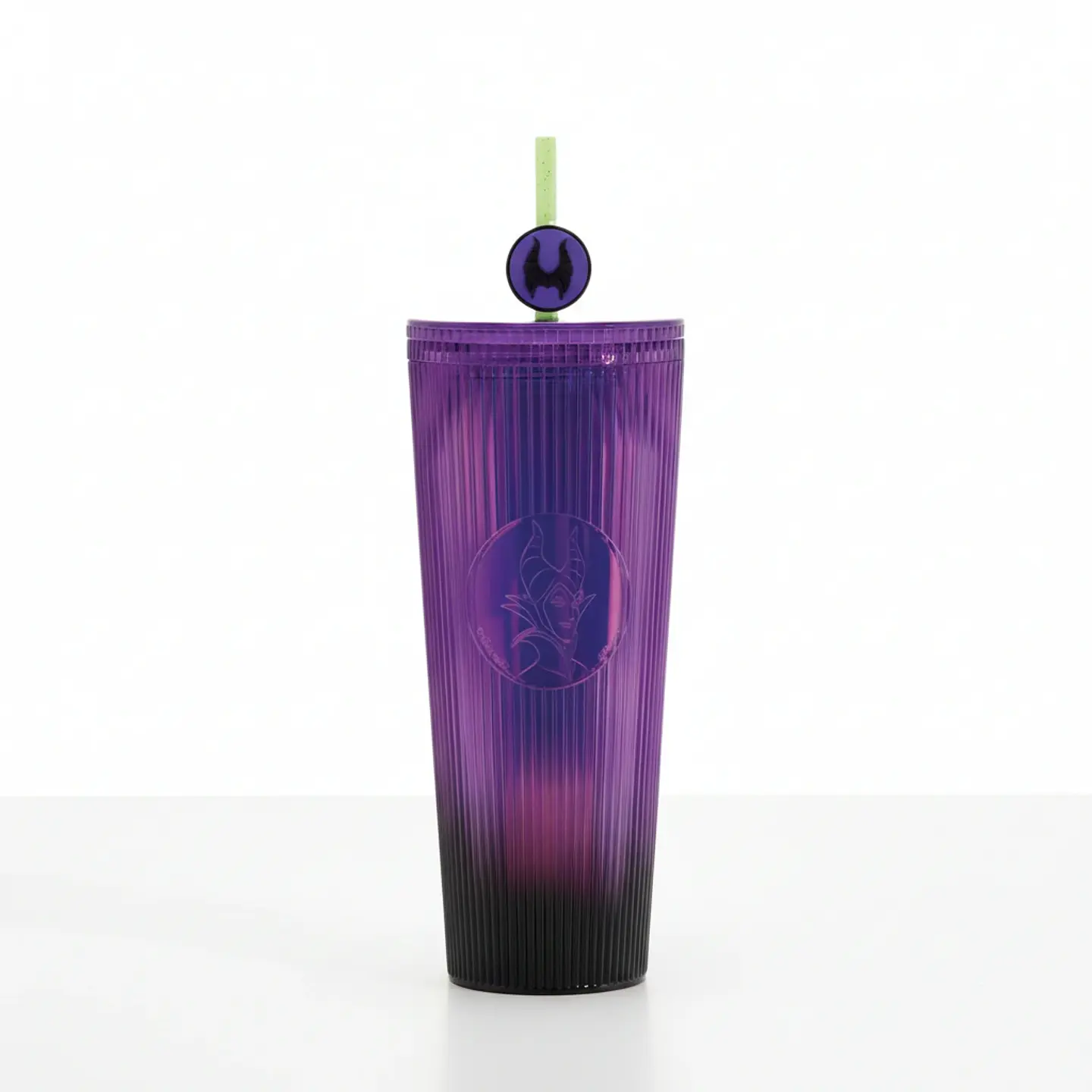 Vaso con Popote Morado 800 ml - Maléfica 6