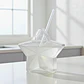 Vaso Estrella Plata Glitter 600 ml con Popote - Miniatura 2