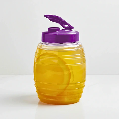 Mini Vitrolero de Plástico 500 ml Tapa Morada