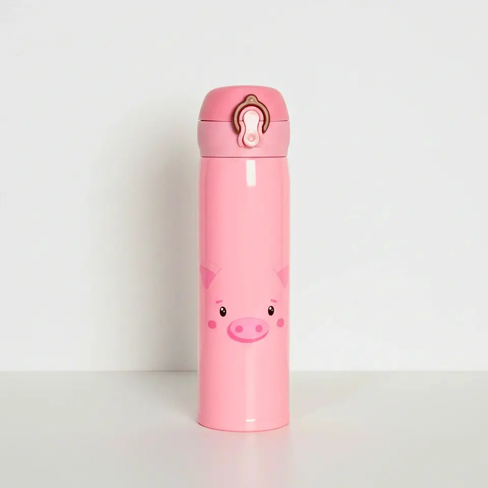 Termo Acero Inoxidable 350ml Puerquito  1
