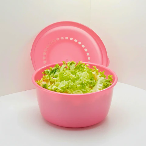 Ensaladera con Tapa 3 Litros | Rosa