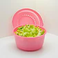 Ensaladera con Tapa 3 Litros | Rosa - Miniatura 1