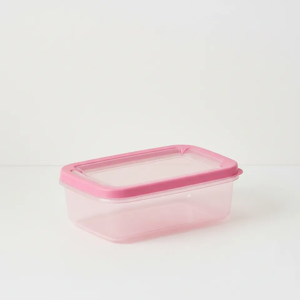 Contenedor Plástico Rosa 500 ml 1