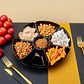 Plato Botanero Salsero Negro 7 Compartimentos | 19.5 cm - Miniatura 3