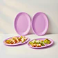 Set 4 Platos Jumbo Lila | Plástico - Miniatura 4