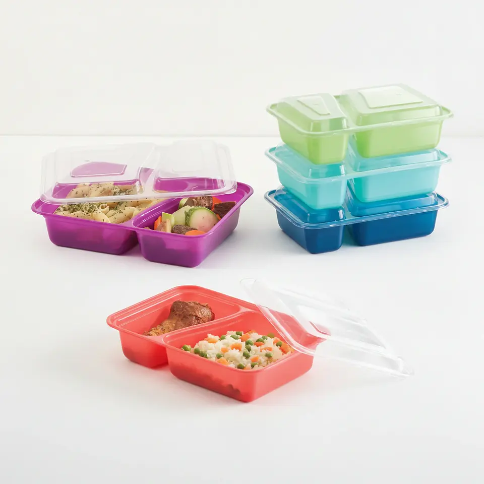 Set 5 Contenedores Gurmy Pack- Dúo Lunch 800 ml 1