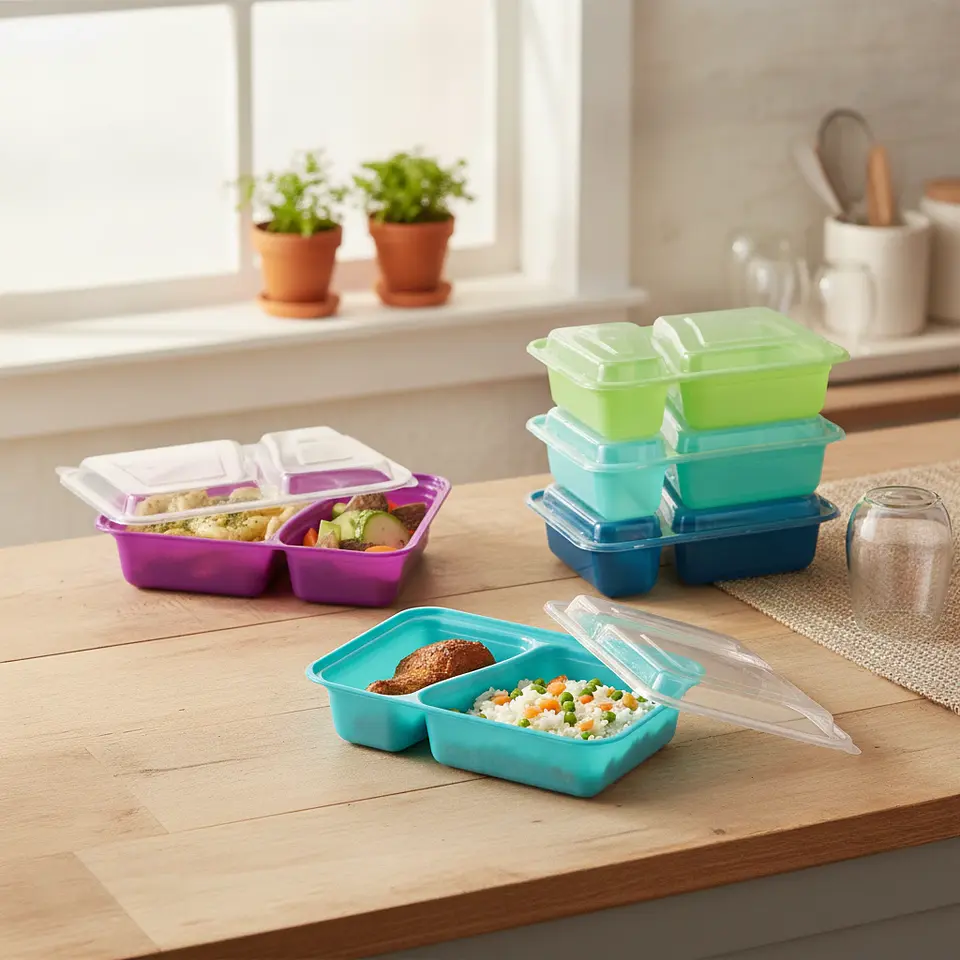 Set 5 Contenedores Gurmy Pack- Dúo Lunch 800 ml 4
