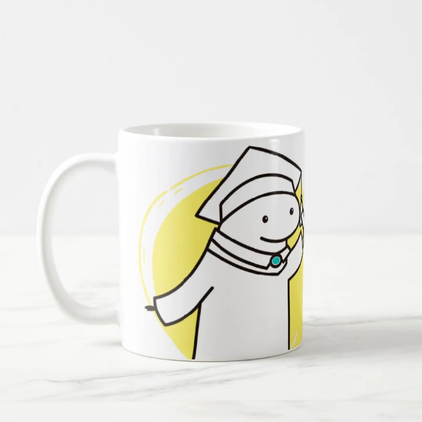 Taza blanca clásica 325 ml Graduación - Wiki 6