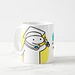 Taza blanca clásica 325 ml Graduación - Wiki - Miniatura 4
