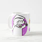 Taza blanca clásica 325 ml Graduación - Guapa - Miniatura 5