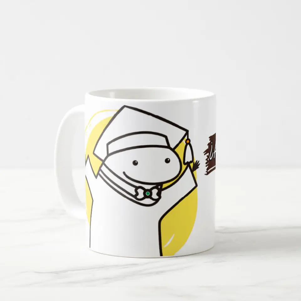 Taza blanca clásica 325 ml Graduación - El Futuro... 5