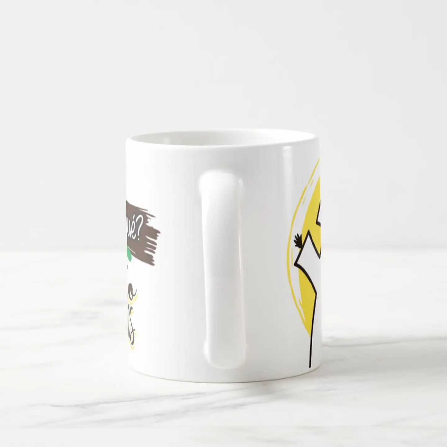 Taza blanca clásica 325 ml Graduación - El Futuro... 9