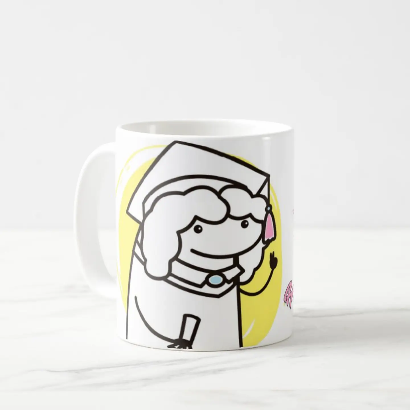 Taza blanca clásica 325 ml Graduación - No se parece... 6