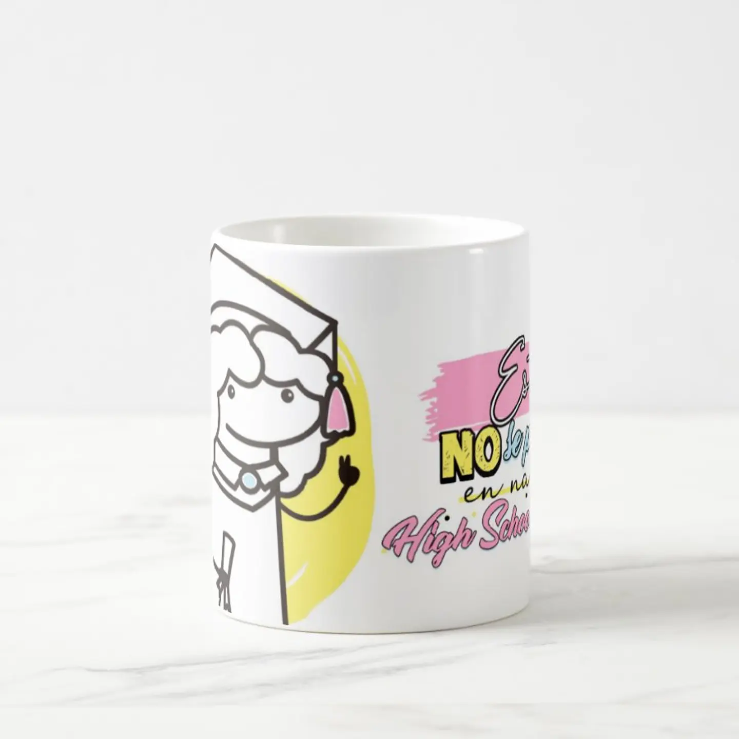 Taza blanca clásica 325 ml Graduación - No se parece... 7