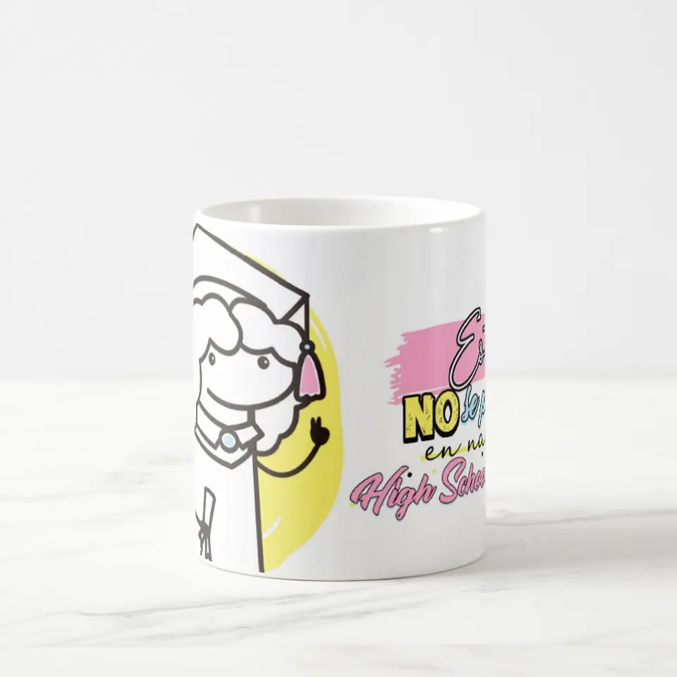 Taza blanca clásica 325 ml Graduación - No se parece... 7