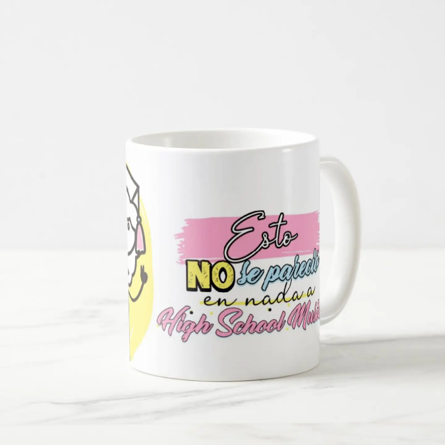 Taza blanca clásica 325 ml Graduación - No se parece... 8