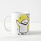Taza blanca clásica 325 ml Graduación - Fue más difícil... - Miniatura 4
