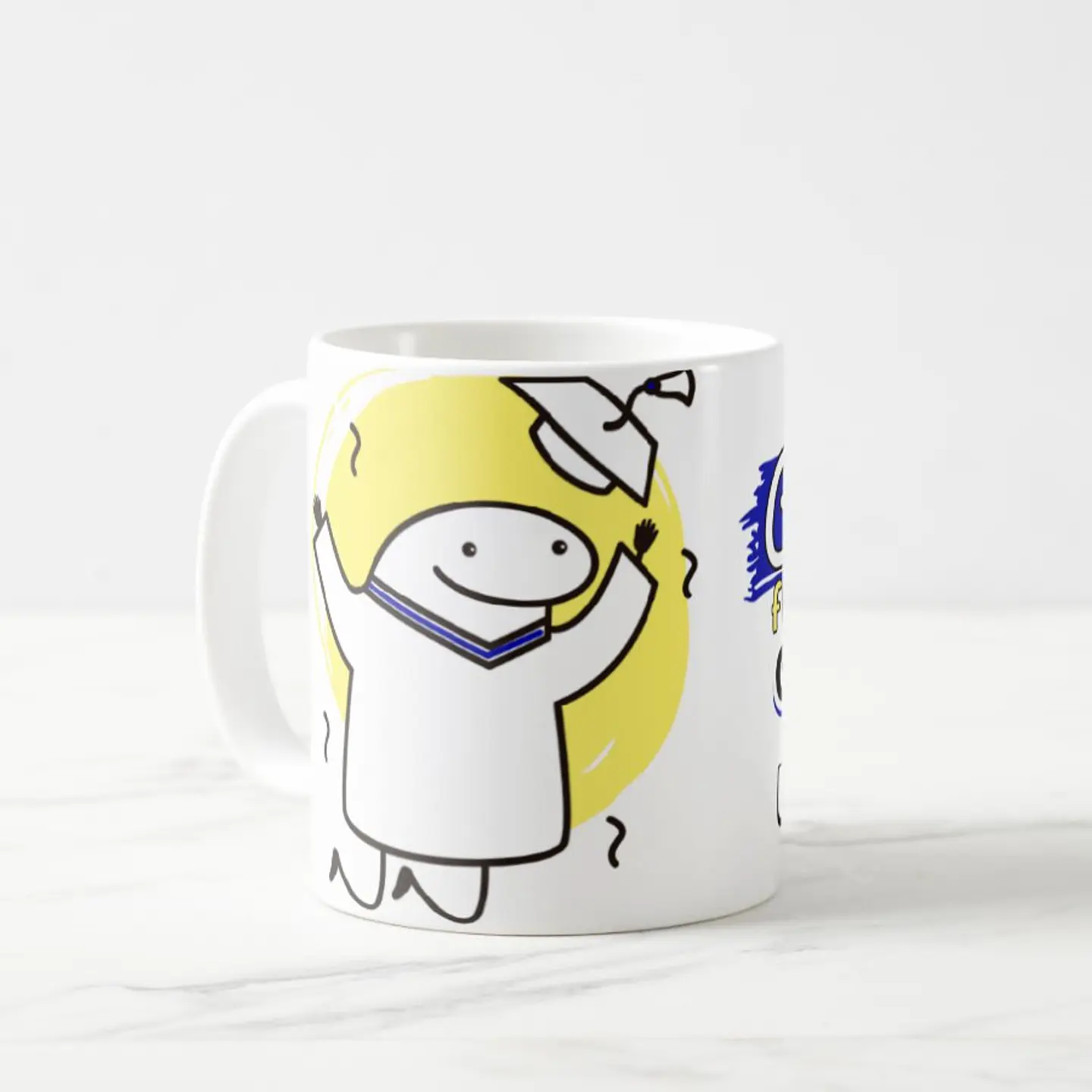 Taza blanca clásica 325 ml Graduación - Fue más difícil... 5
