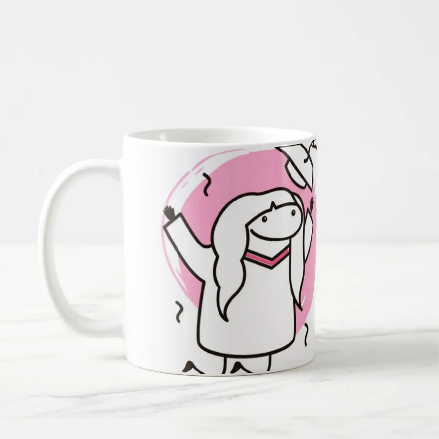 Taza blanca clásica 325 ml Graduación - Llevo 1 Minuto 5