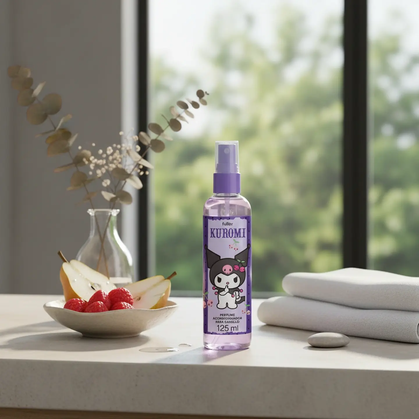 Perfume Acondicionador de Cabello Kuromi 125ml  2