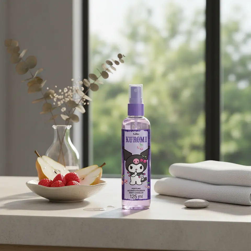 Perfume Acondicionador de Cabello Kuromi 125ml  2