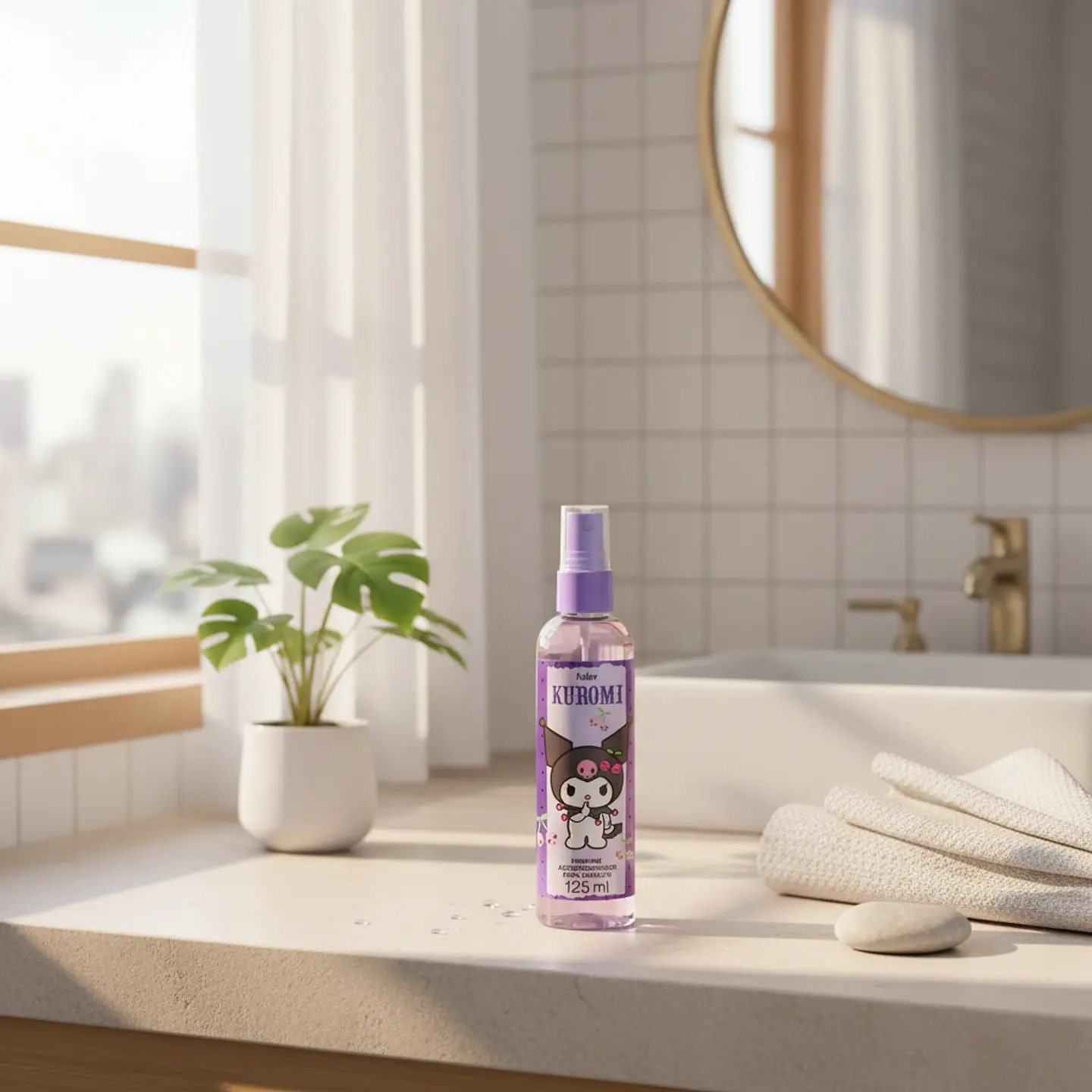 Perfume Acondicionador de Cabello Kuromi 125ml  3