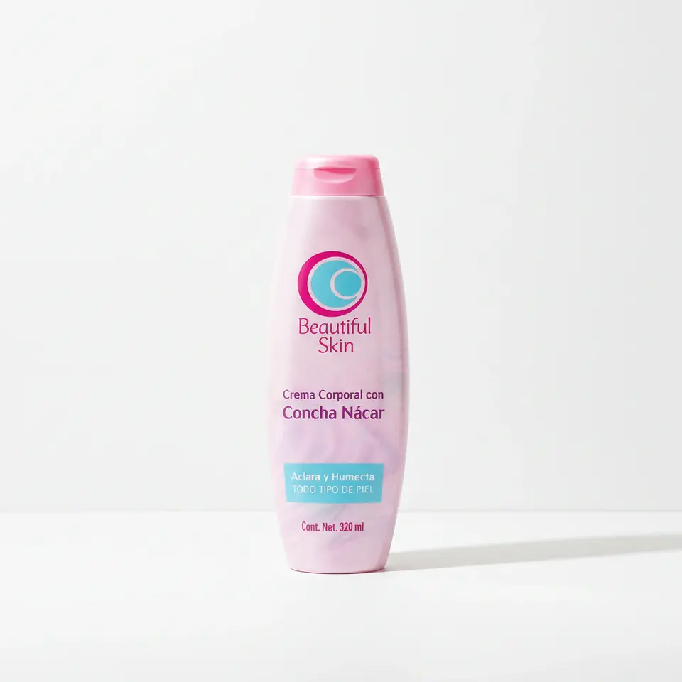 Crema corporal con concha nácar 320 ml 1