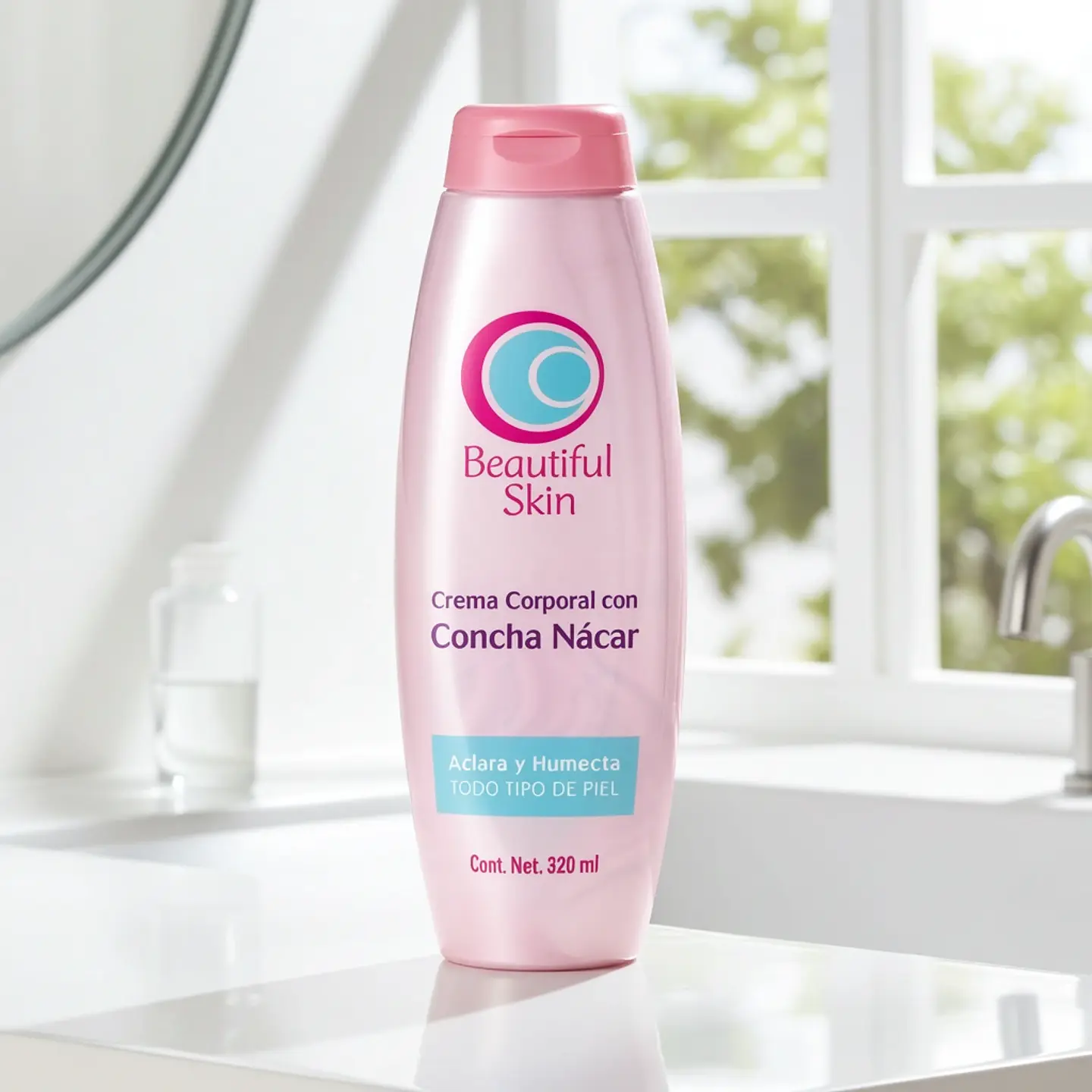 Crema corporal con concha nácar 320 ml 3