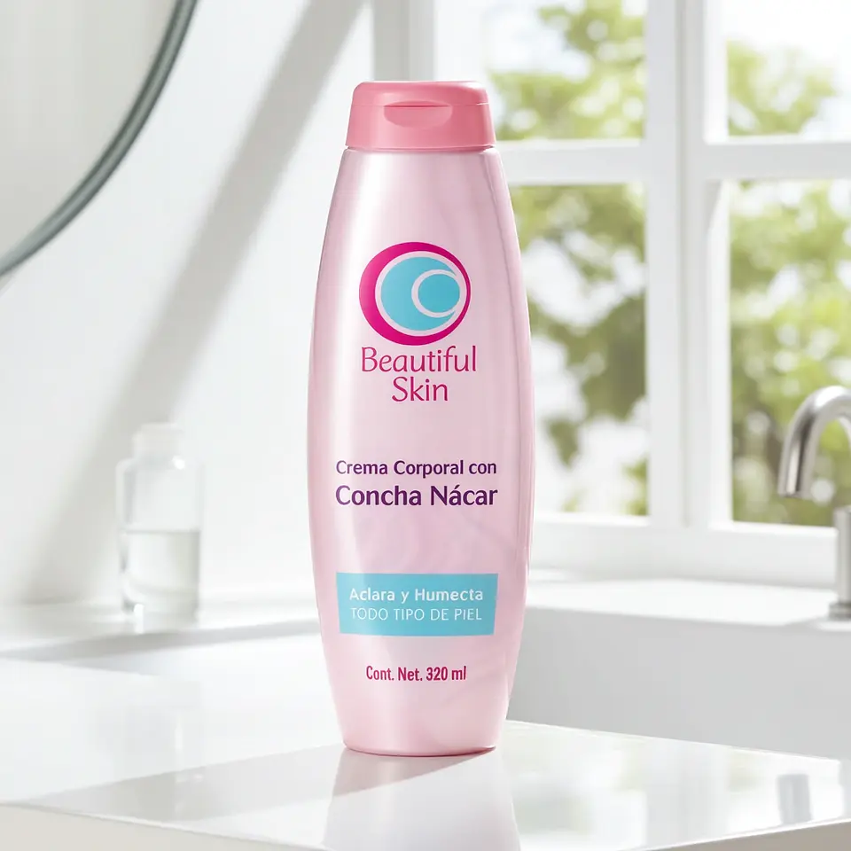 Crema corporal con concha nácar 320 ml 3