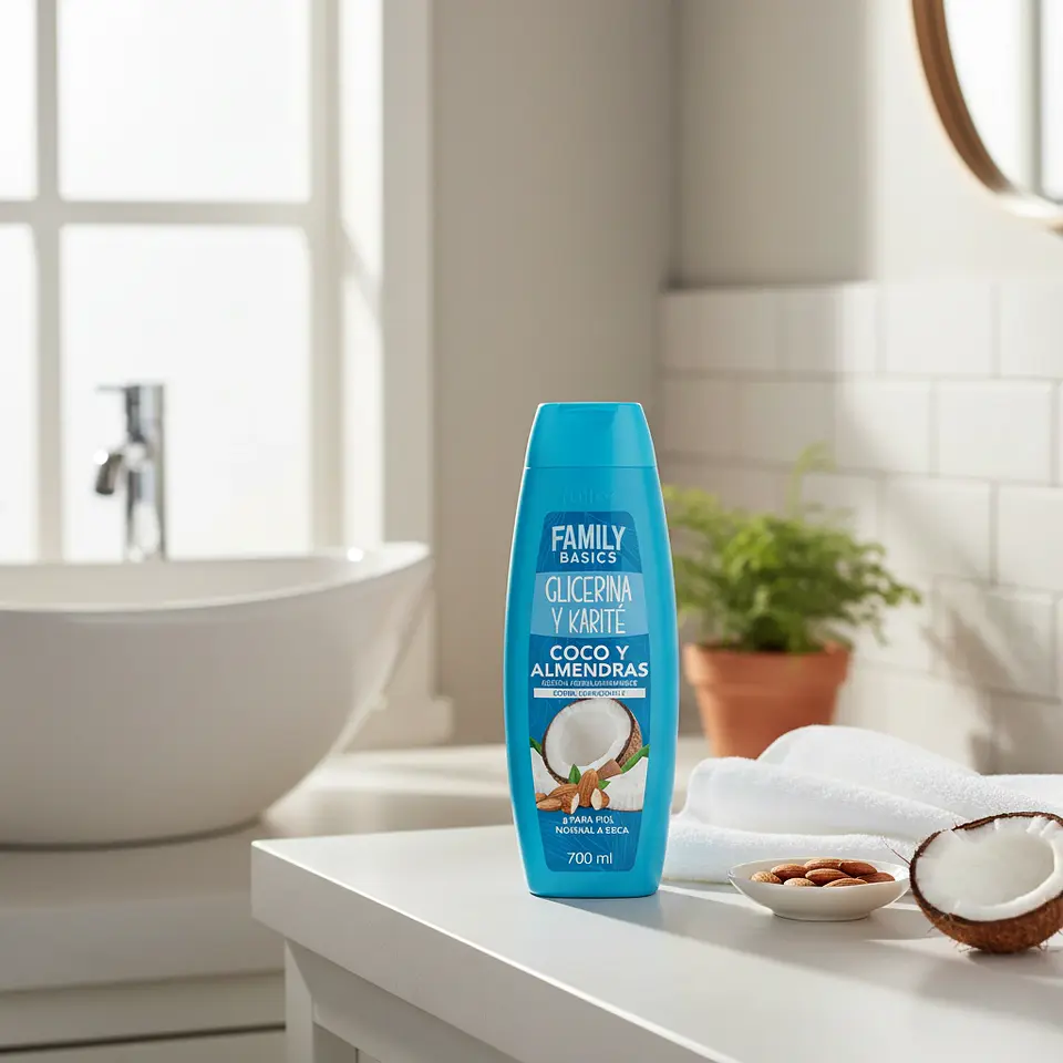 Loción crema humectante coco y almendras 700 ml  2