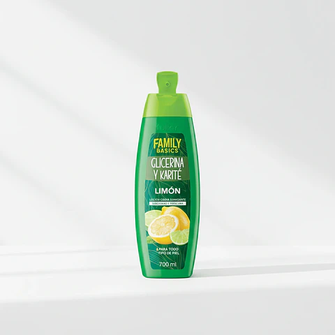 Loción crema suavizante con Limón 700 ml 