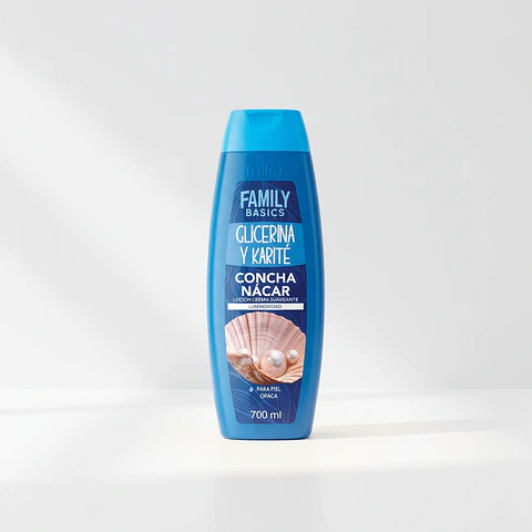 Loción crema suavizante con concha nácar 700 ml
