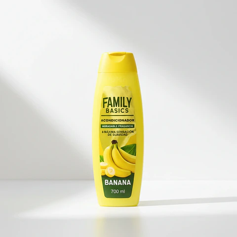 Acondicionador Banana 700ml Crema Peinar 2 en 1 