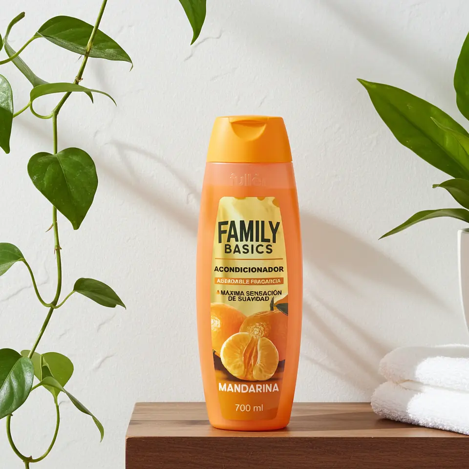 Acondicionador Mandarina 700ml Crema Peinar 2 en 1  4