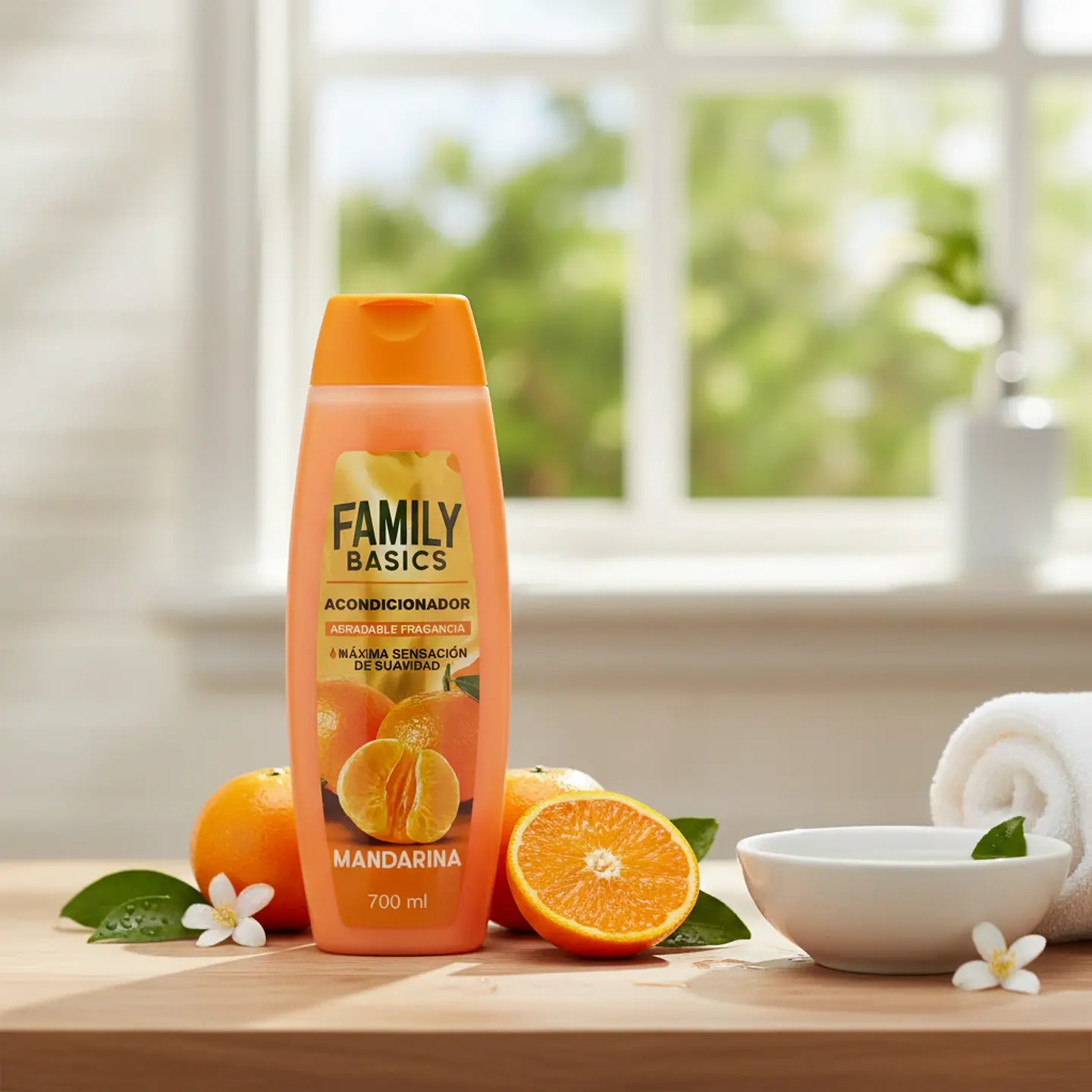 Acondicionador Mandarina 700ml Crema Peinar 2 en 1  2