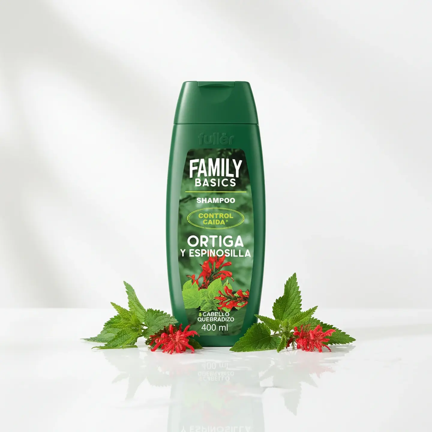 Shampoo Extracto Chile 400ml Cabello Delgado 1