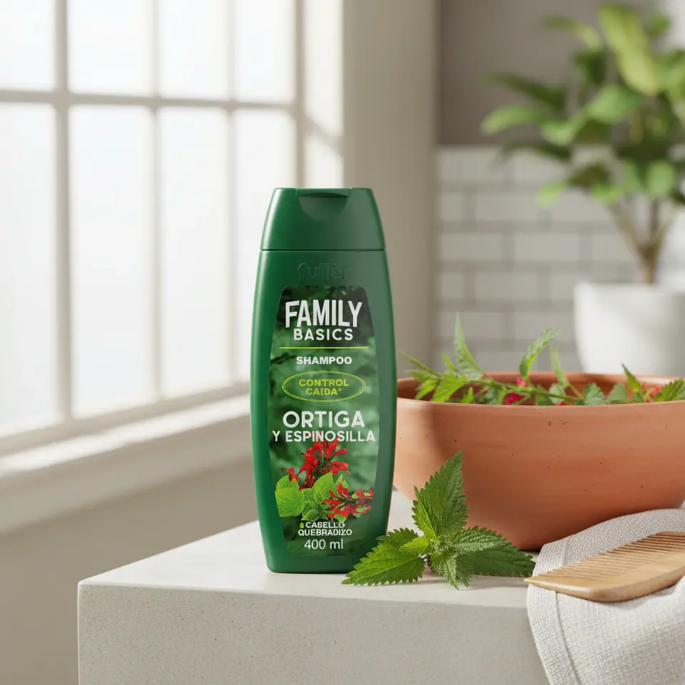 Shampoo Extracto Chile 400ml Cabello Delgado 3
