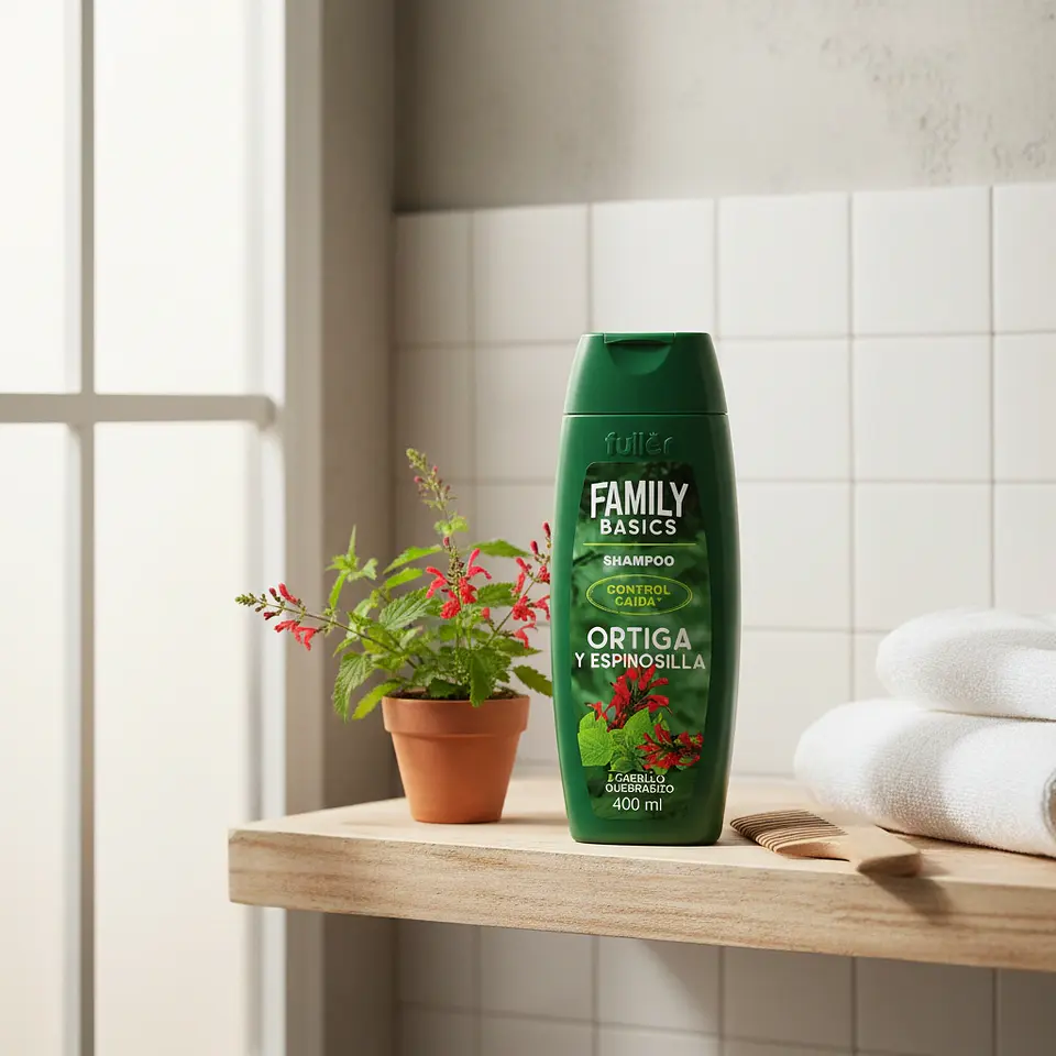Shampoo Extracto Chile 400ml Cabello Delgado 2