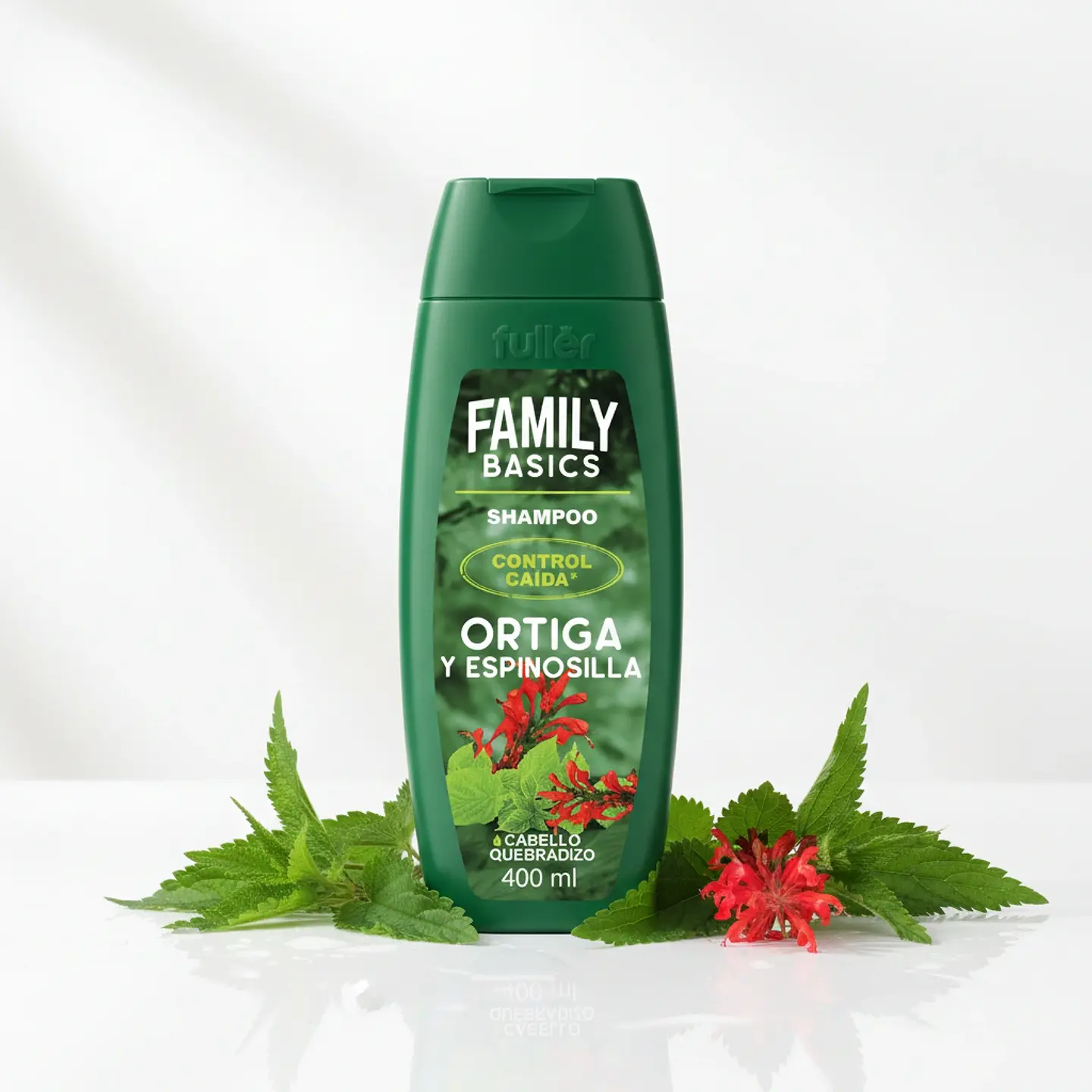 Shampoo Extracto Chile 400ml Cabello Delgado 4