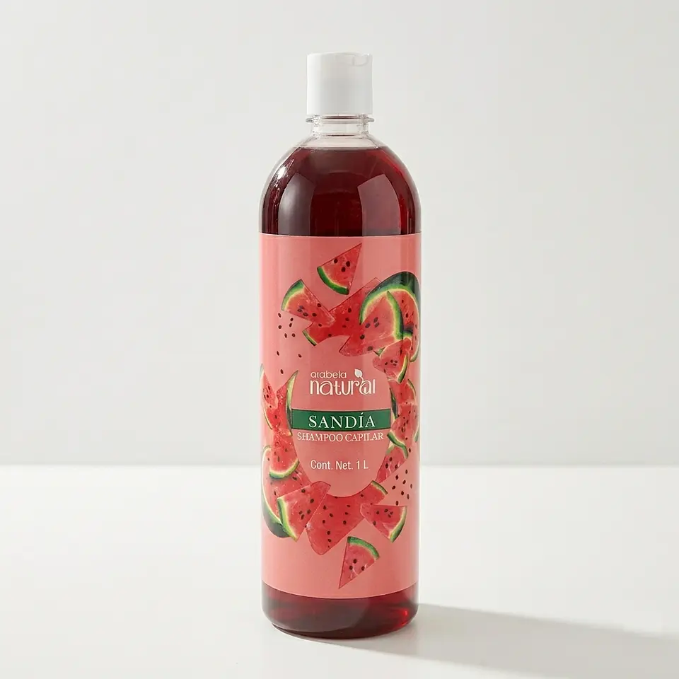 Shampoo Sandia 1 Litro Volumen y Suavidad Cabello 1