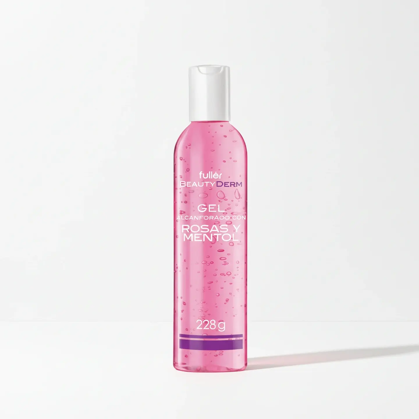 Gel Alcanforado 228gr Rosas Mentol Bienestar Fresco 1