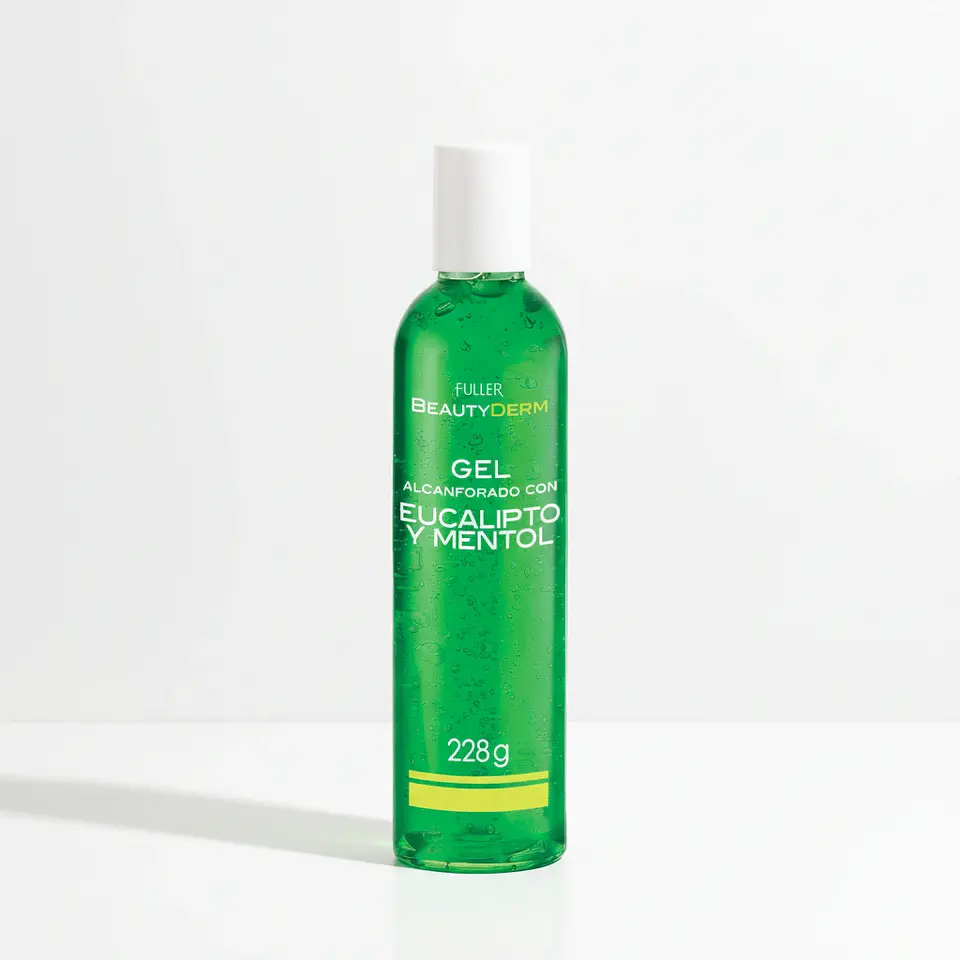 Gel Alcanforado 228gr Eucalipto Mentol Bienestar Fresco 1