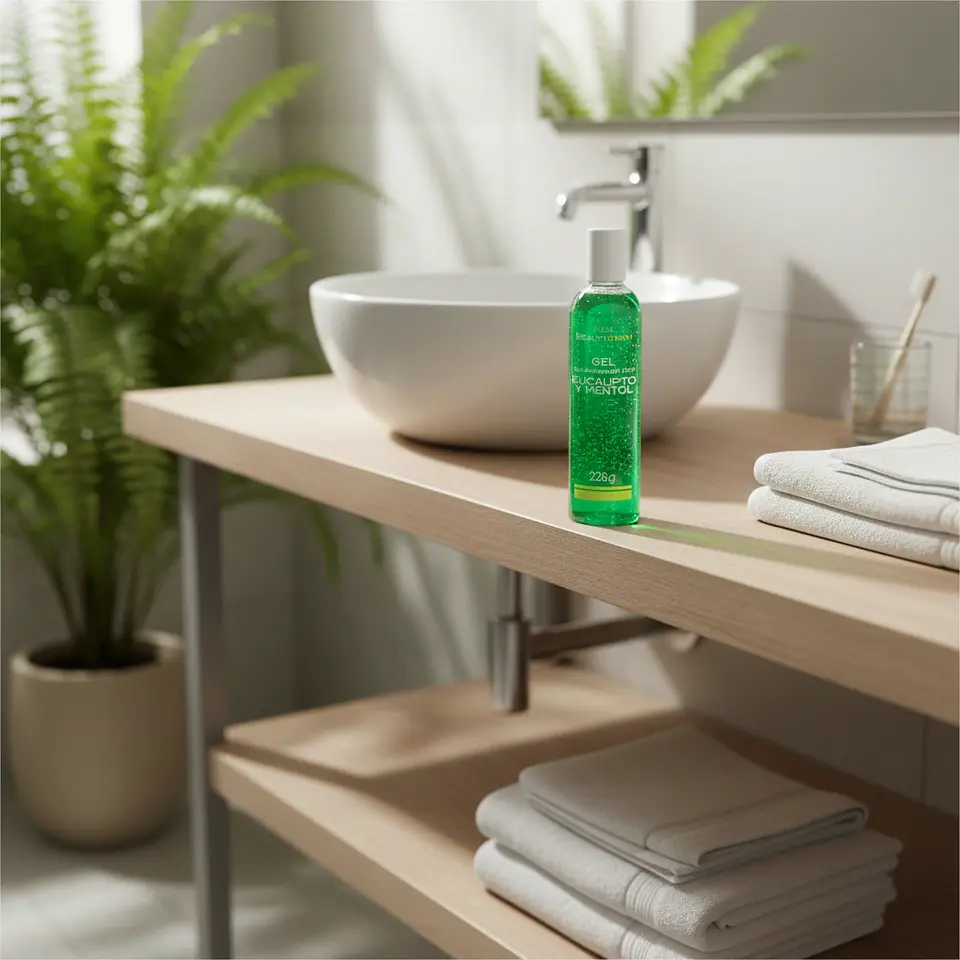 Gel Alcanforado 228gr Eucalipto Mentol Bienestar Fresco 4
