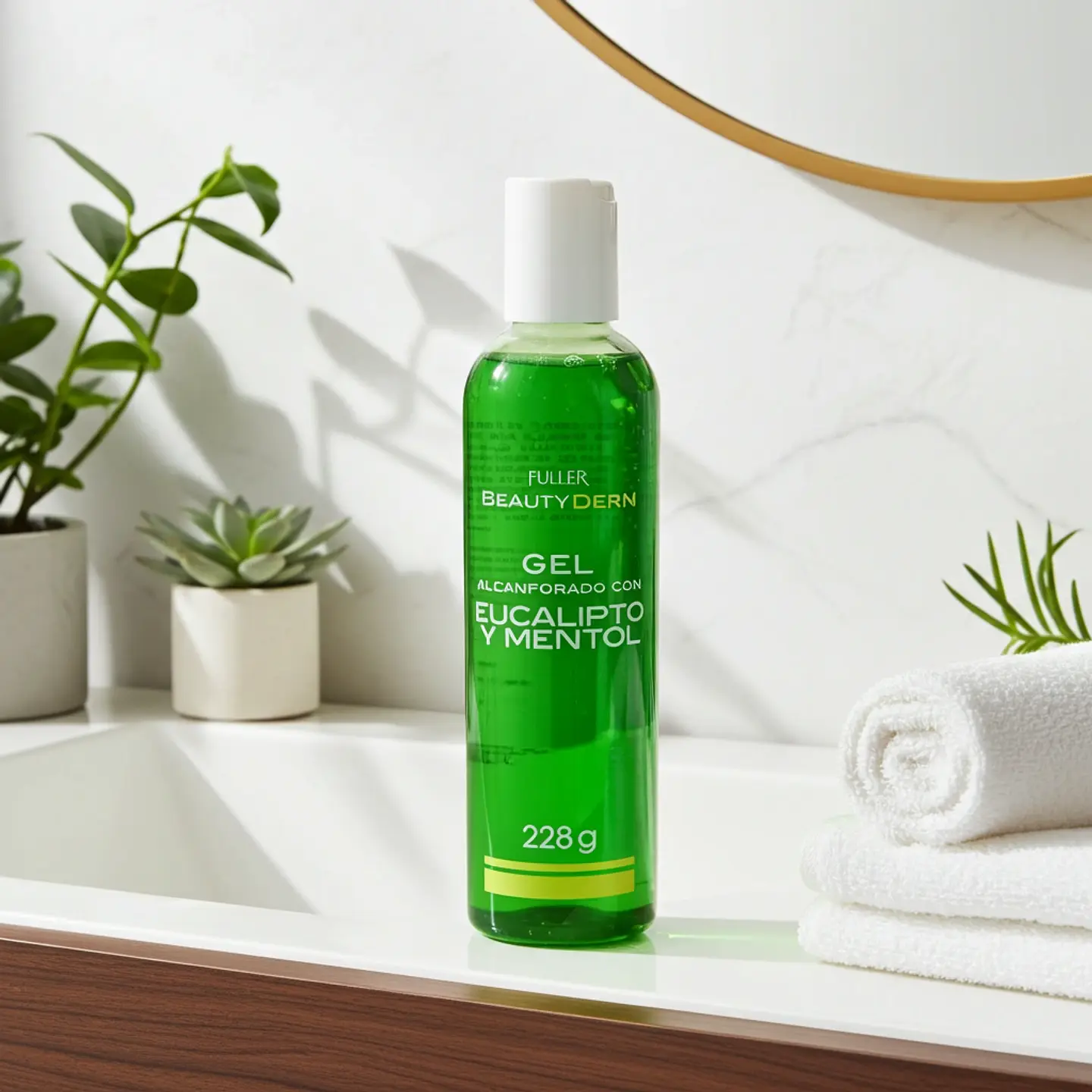 Gel Alcanforado 228gr Eucalipto Mentol Bienestar Fresco 5