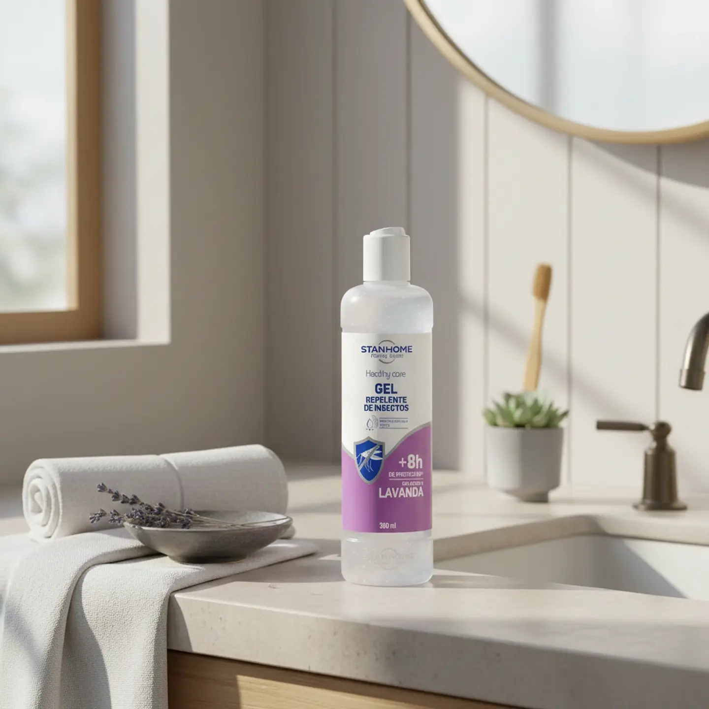 Gel Repelente de Insectos Lavanda 300 ml - Protección +8Hr 2